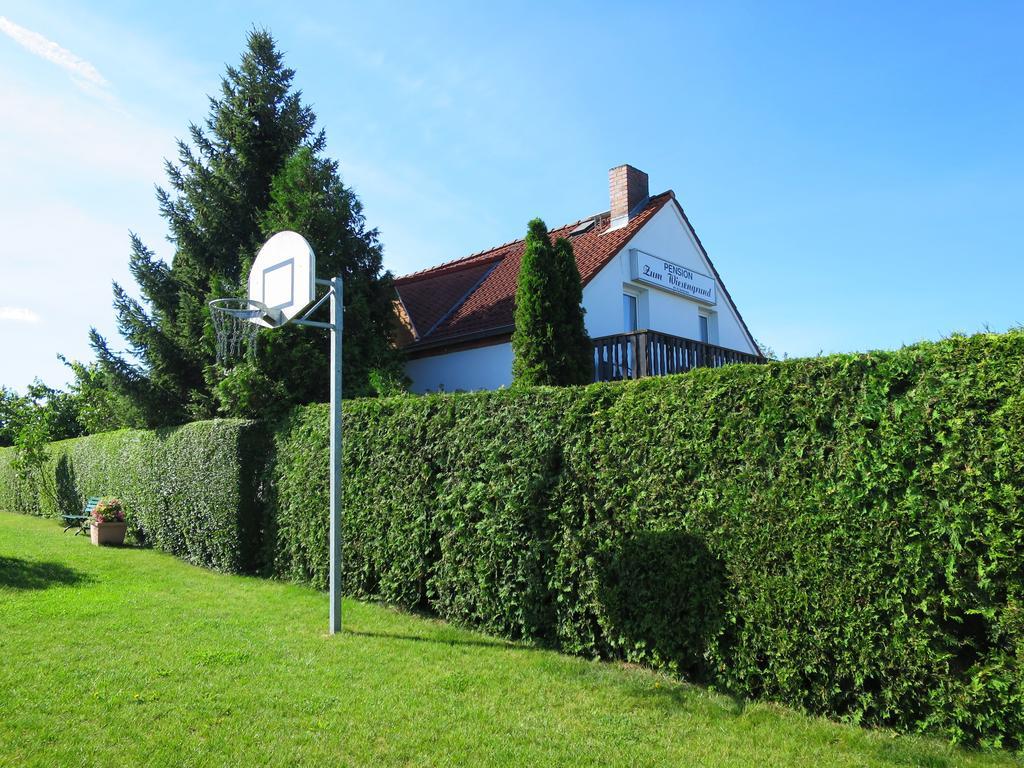 Pension Zum Wiesengrund Frauenhagen Exterior foto
